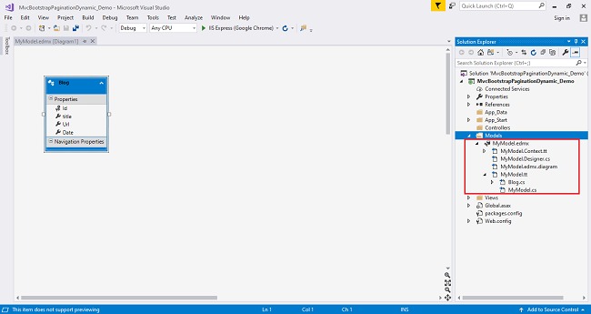 Under the model folder
